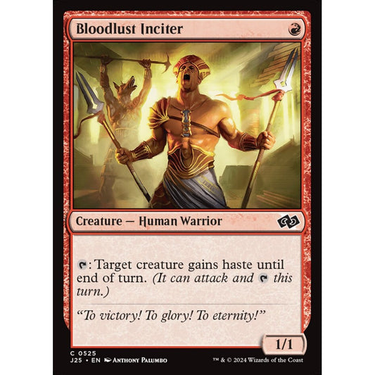 Bloodlust Inciter, 525, common, Magic: The Gathering, Foundations Jumpstart