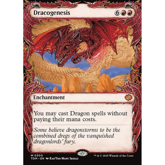 Dracogenesis mythic 300 Magic the Gathering Tarkir: Dragonstorm