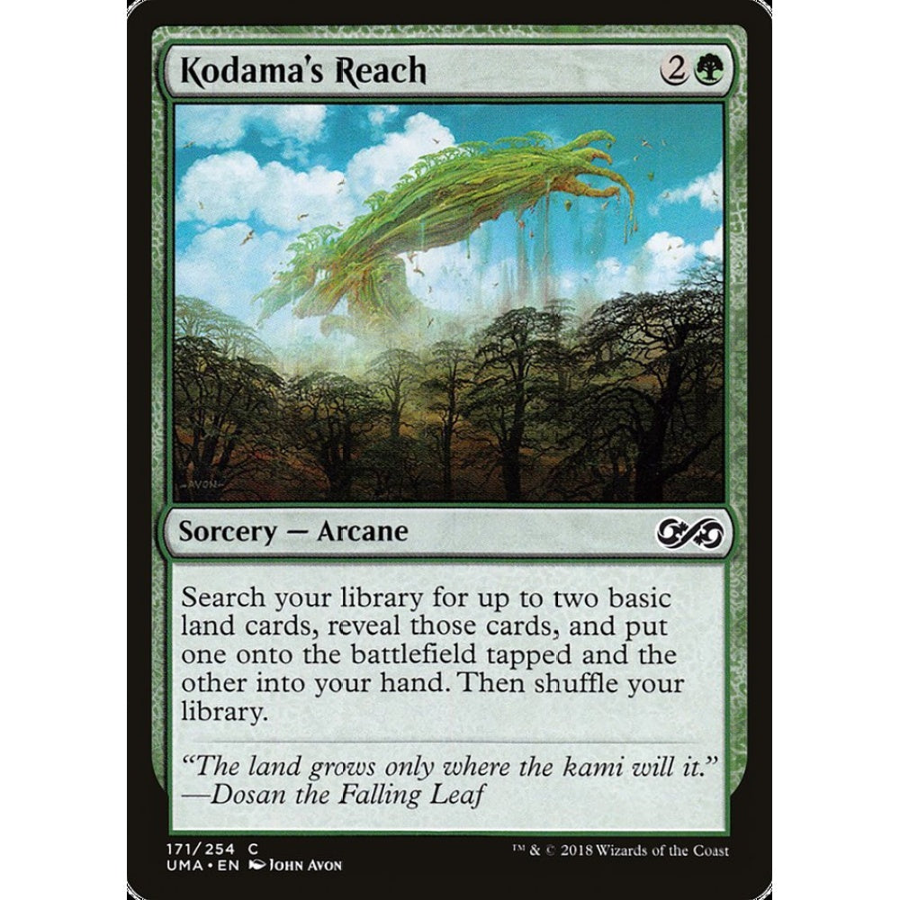 Kodama's Reach common 171 Magic the Gathering Ultimate Masters