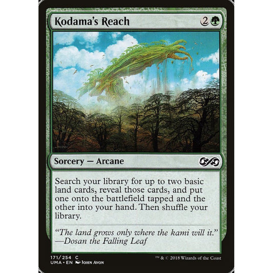 Kodama's Reach common 171 Magic the Gathering Ultimate Masters