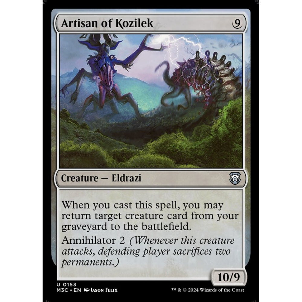 Artisan of Kozilek, 153, uncommon, Magic: The Gathering, Modern Horizons 3