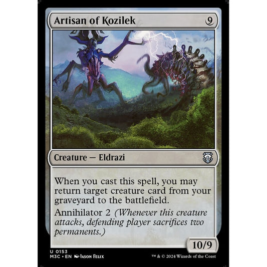 Artisan of Kozilek, 153, uncommon, Magic: The Gathering, Modern Horizons 3