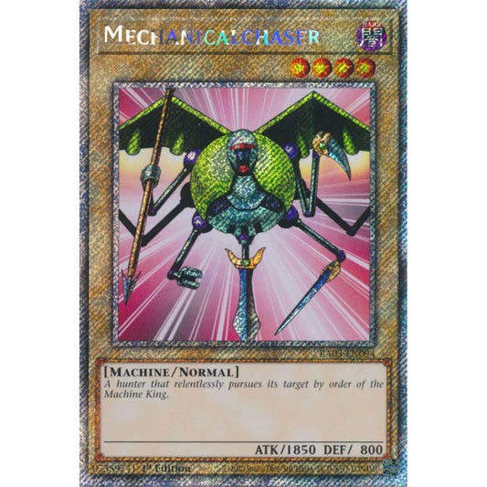 Mechanicalchaser RA03-EN094 QCR Quarter Century Secret Rare Yu-Gi-Oh Quarter Century Bonanza in Art