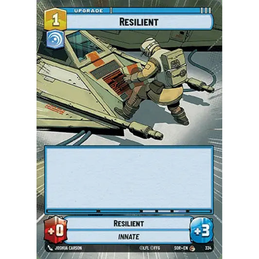 Resilient, 334, C, Star Wars Unlimited, Sparks Of Rebellion