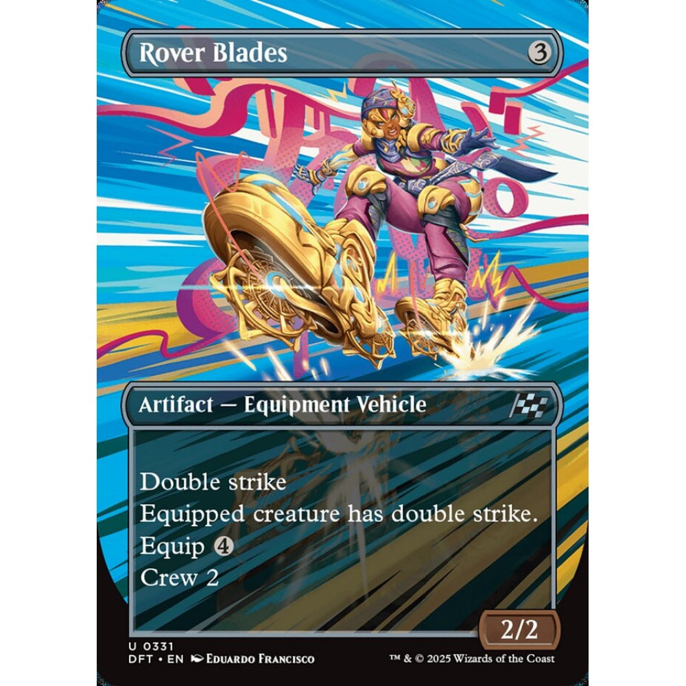 Rover Blades, 331, uncommon, Magic: The Gathering, Aetherdrift