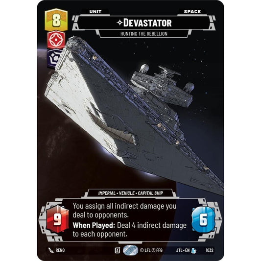 Devastator, L, JTL 1032) Prestige, Star Wars Unlimited