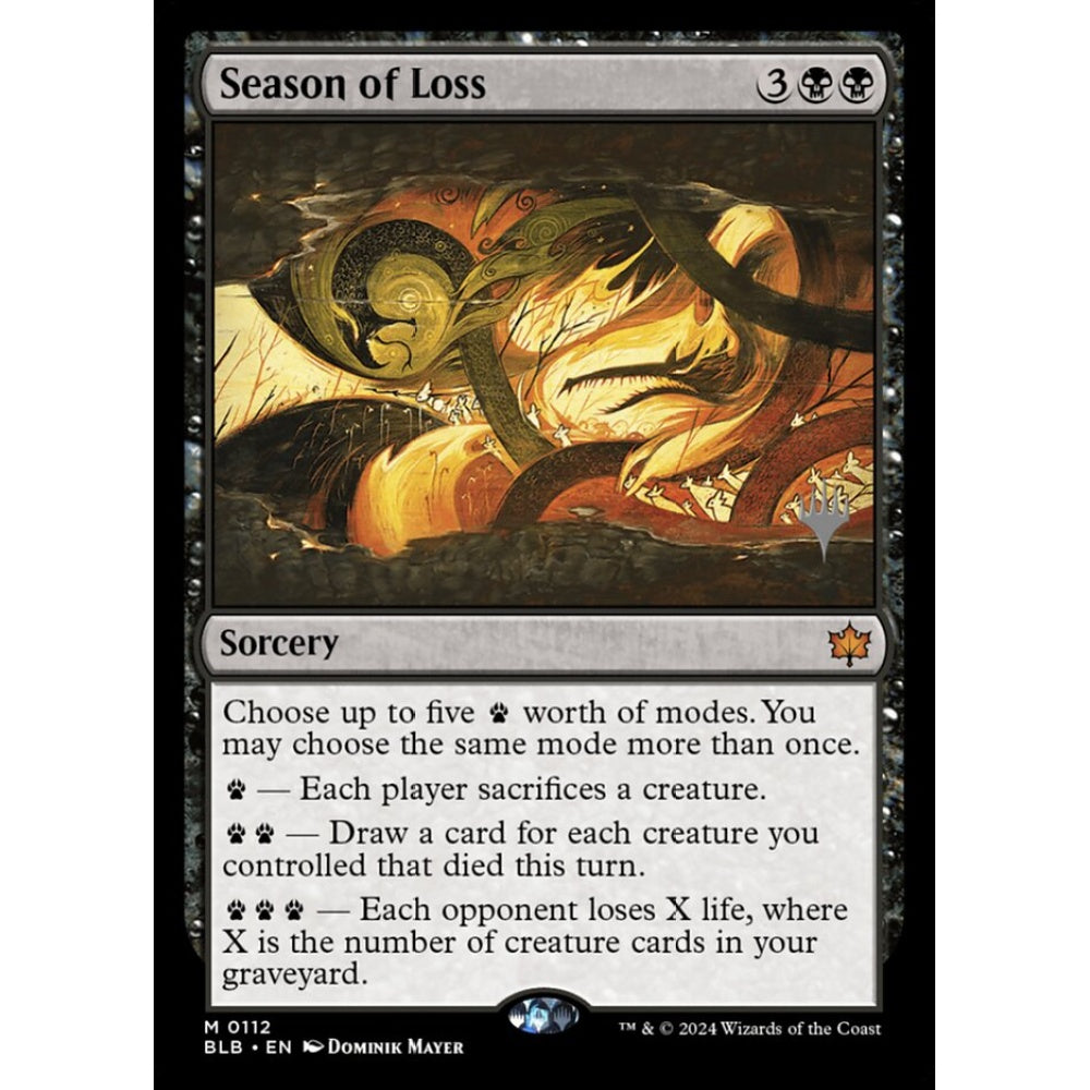 Season of Loss (M 112p PBLB Foil)