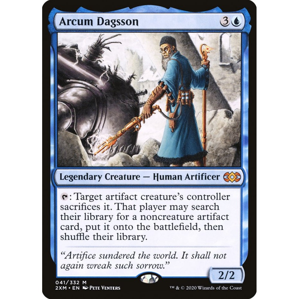 Arcum Dagsson mythic 41 Magic the Gathering Double Masters