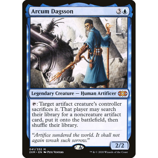 Arcum Dagsson mythic 41 Magic the Gathering Double Masters