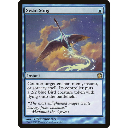 Swan Song rare 65 Magic the Gathering Theros