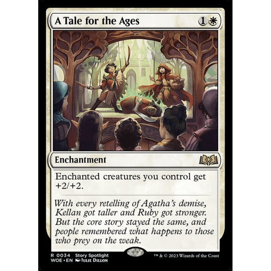 A Tale for the Ages, rare, 34, Magic the Gathering, Wilds of Eldraine