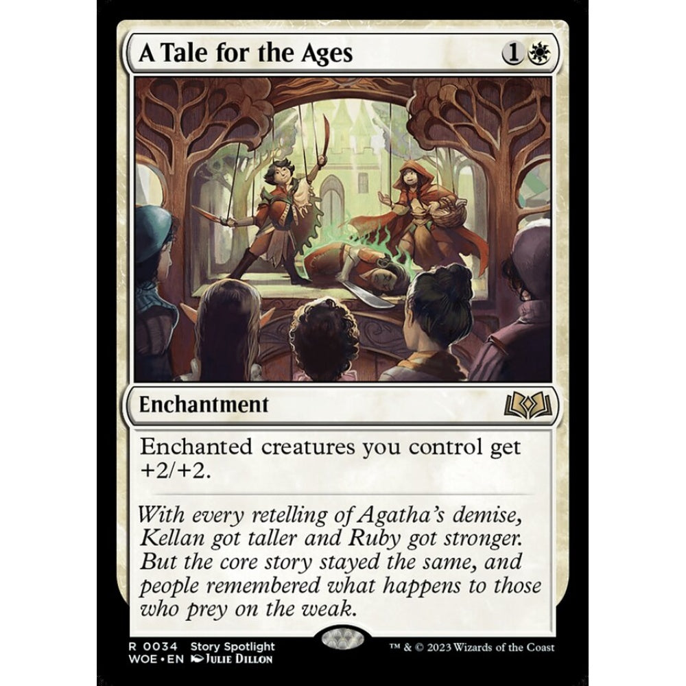 A Tale for the Ages, rare, 34, Magic the Gathering, Wilds of Eldraine