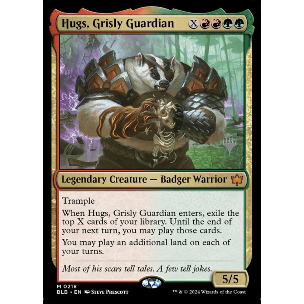 Hugs, Grisly Guardian (M 218p PBLB Foil)