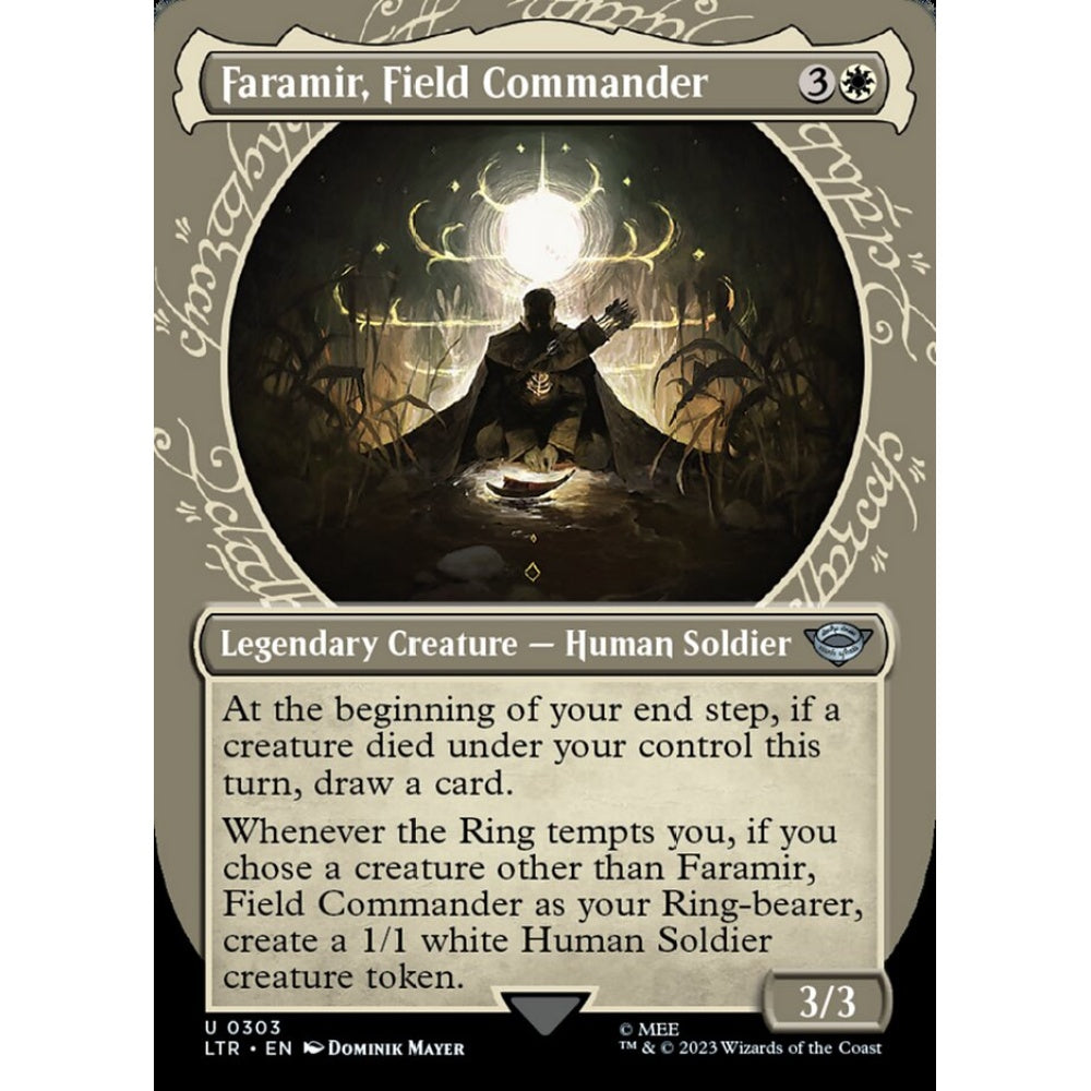 Faramir, Field Commander, uncommon, 303, Magic the Gathering, The Lord of the Rings: Tales of Middle-earth