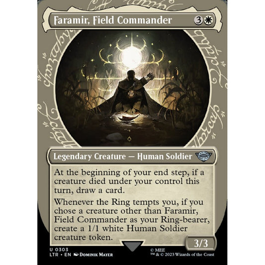 Faramir, Field Commander, uncommon, 303, Magic the Gathering, The Lord of the Rings: Tales of Middle-earth