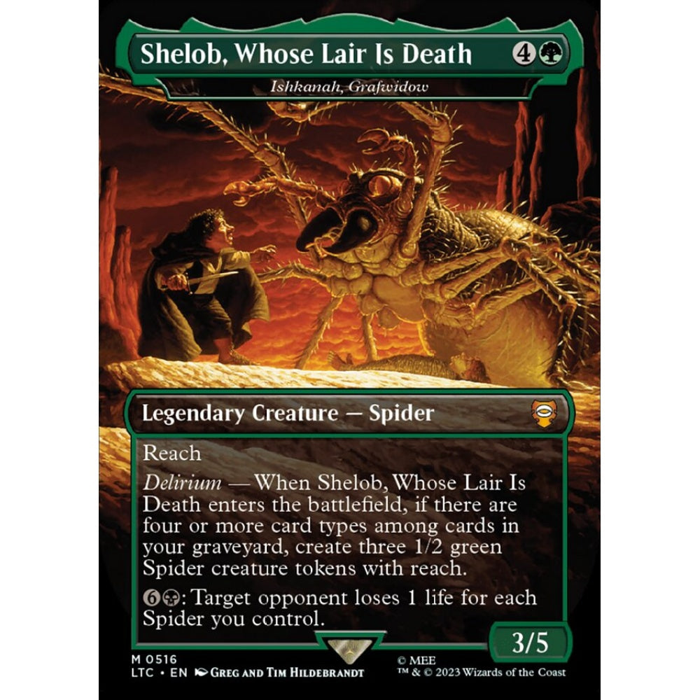 Ishkanah, Grafwidow, mythic, 516, Magic the Gathering, Tales of Middle-earth Commander