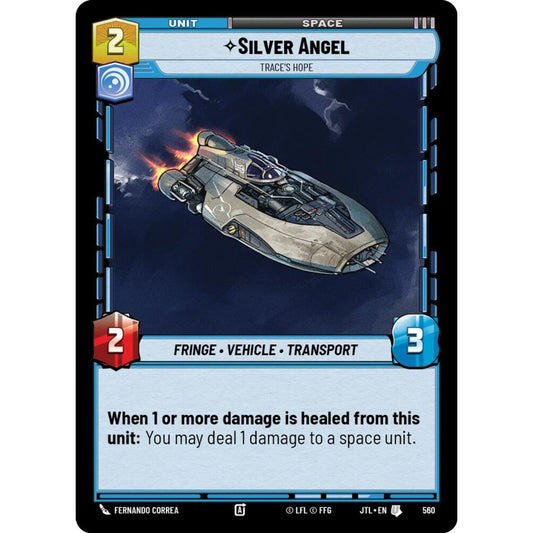 Silver Angel, U, JTL 560) Foil, Star Wars Unlimited