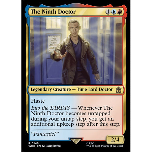 The Ninth Doctor rare 148 Magic the Gathering Doctor Who