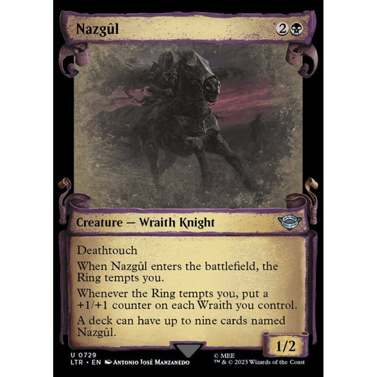 Nazgûl, uncommon, 729, Magic the Gathering, The Lord of the Rings: Tales of Middle-earth