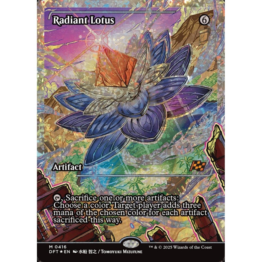 Radiant Lotus, 416, mythic, Magic: The Gathering, Aetherdrift