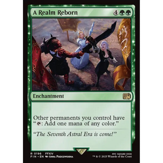 A Realm Reborn rare 196 Magic the Gathering Final Fantasy