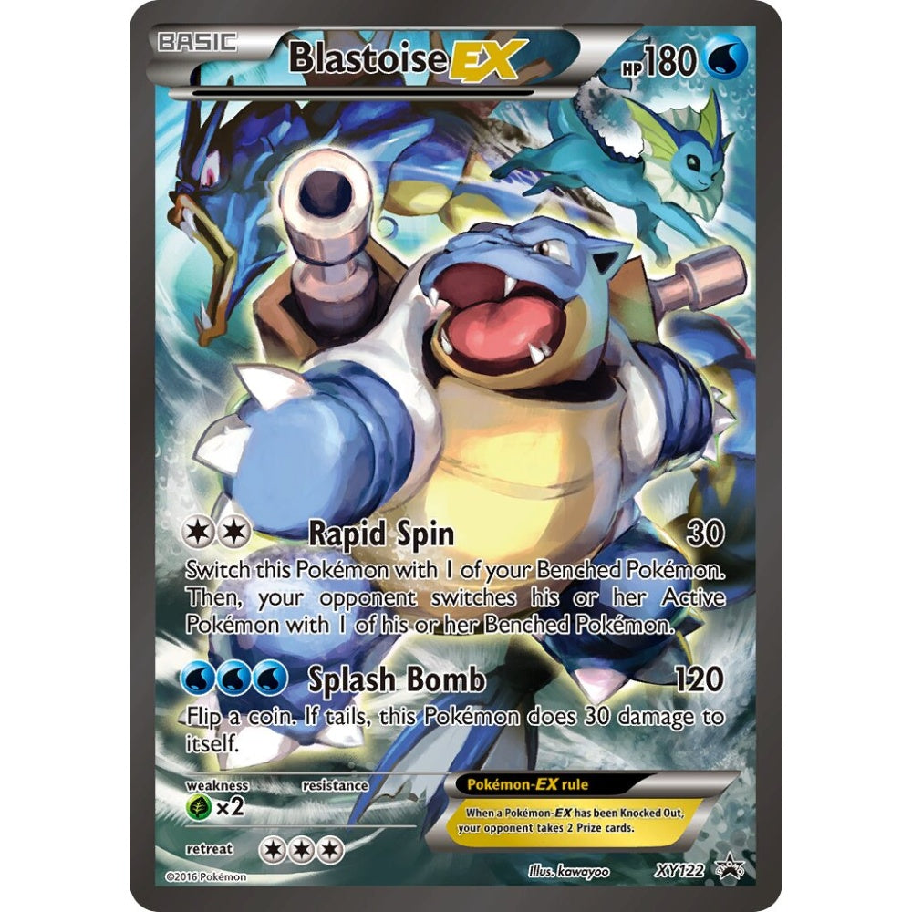 Blastoise-EX Promo XY122 Pokemon Card Game XY Promos
