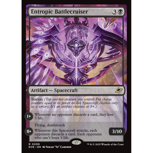 Entropic Battlecruiser rare 99 Magic the Gathering Edge of Eternities