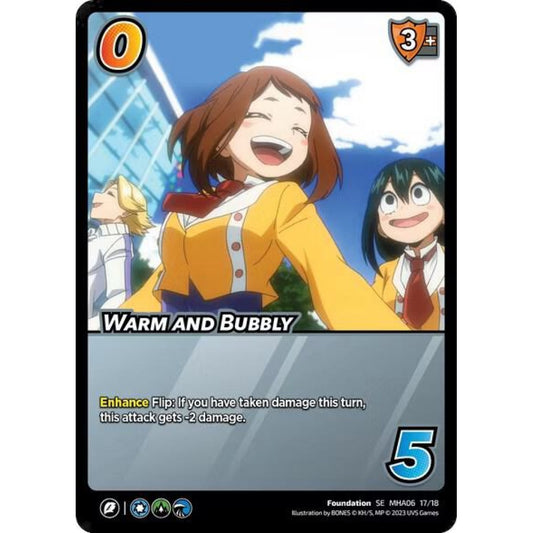 Warm and Bubbly, 17/18, MHA06, Universus, MHA06 Jet Burn, nan