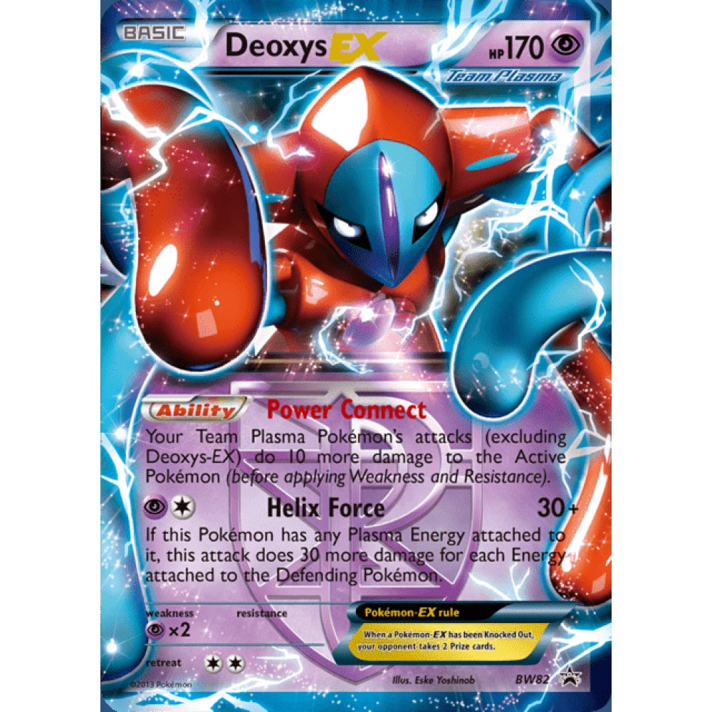 Deoxys-EX Promo BW82 Pokemon Card Game Black & White Promos
