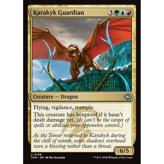 Karakyk Guardian uncommon 198 Magic the Gathering Tarkir: Dragonstorm