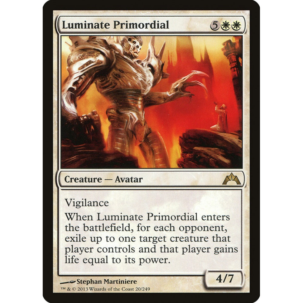 Luminate Primordial rare 20 Magic the Gathering Gatecrash