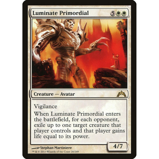 Luminate Primordial rare 20 Magic the Gathering Gatecrash
