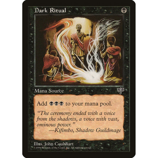 Dark Ritual common 116 Magic the Gathering Mirage