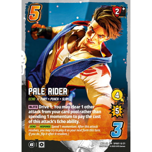 Pale Rider 8/21 SF601 Universus Street Fighter 6: Challanger Series Ryu&Luke Attack UR