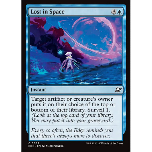 Lost in Space common 62 Magic the Gathering Edge of Eternities