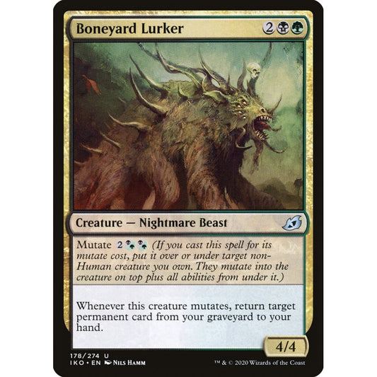 Boneyard Lurker uncommon 178 Magic the Gathering Ikoria: Lair of Behemoths