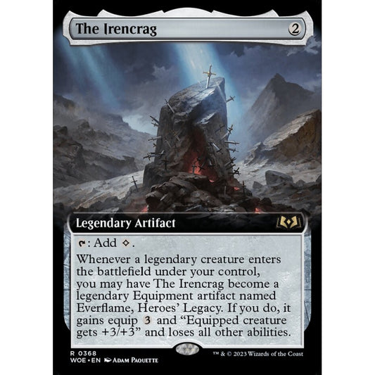 The Irencrag, rare, 368, Magic the Gathering, Wilds of Eldraine