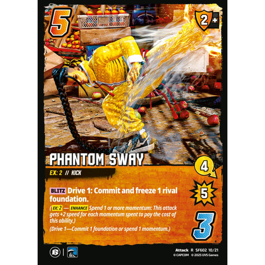 Phantom Sway 10/21 SF602 Universus Street Fighter 6: Challanger Series Chun-Li&Jamie Attack R