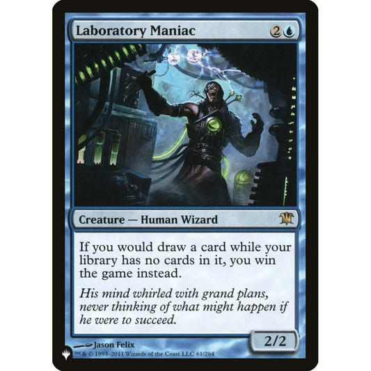 Laboratory Maniac rare ISD-61 Magic the Gathering The List