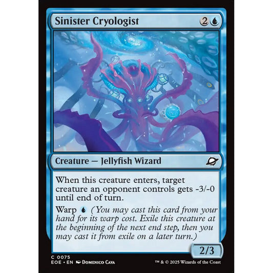 Sinister Cryologist common 75 Magic the Gathering Edge of Eternities