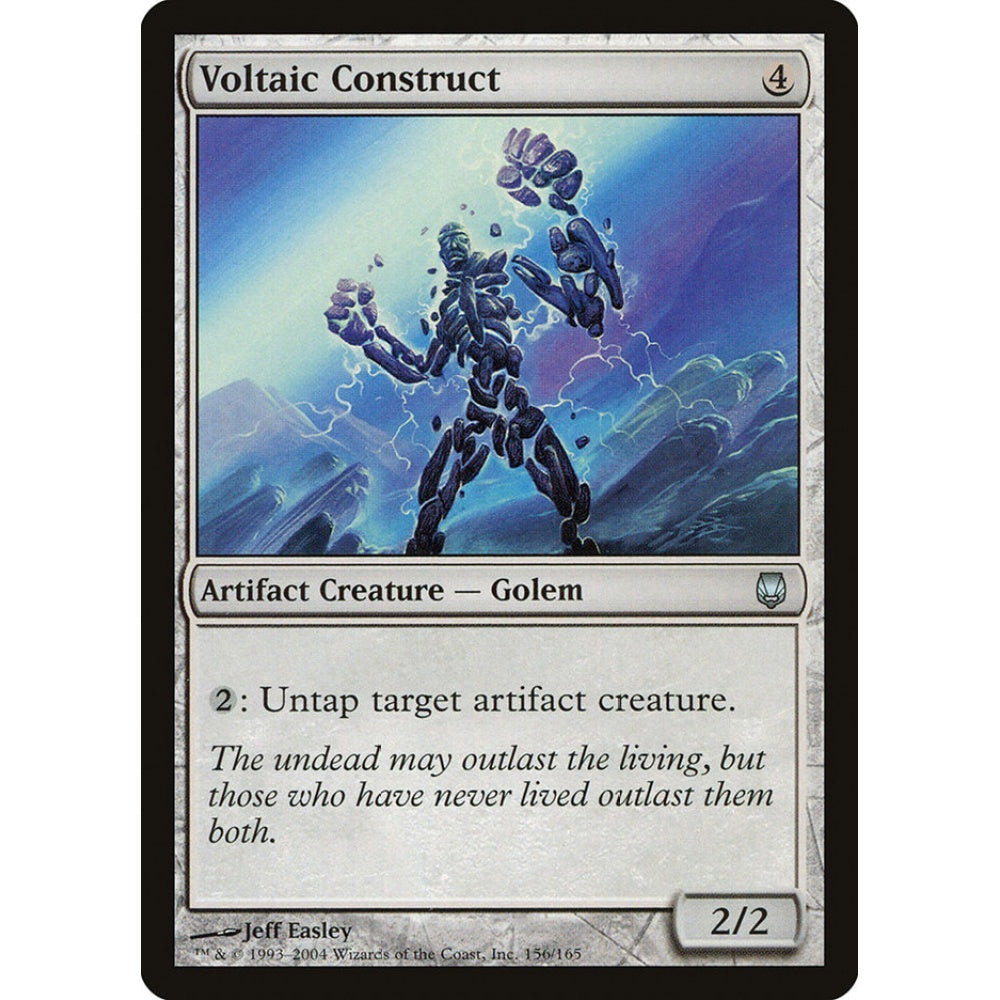 Voltaic Construct uncommon 156 Magic the Gathering Darksteel