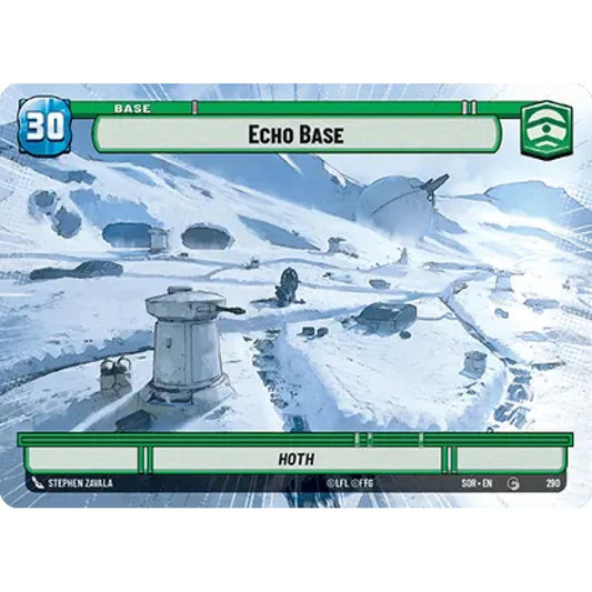 Echo Base, 290, C, Star Wars Unlimited, Sparks Of Rebellion