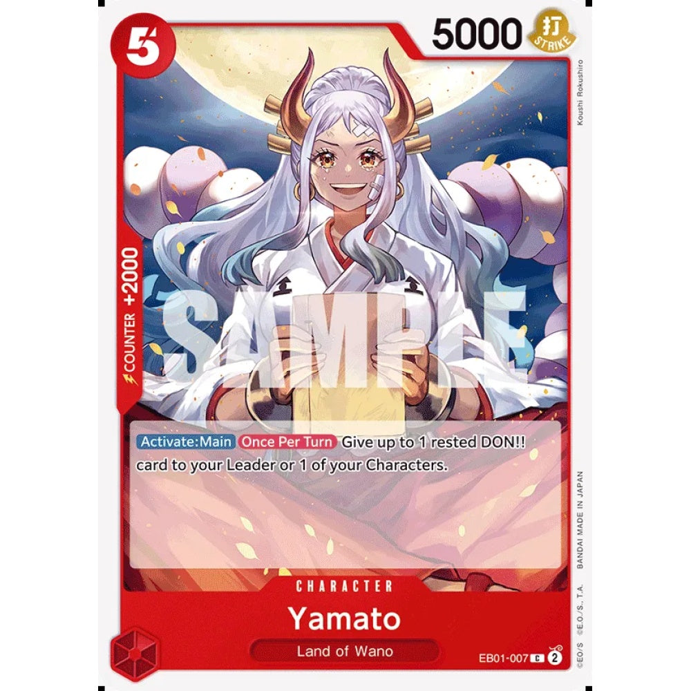 Yamato, EB01-007, Common, One Piece, Memorial Collection