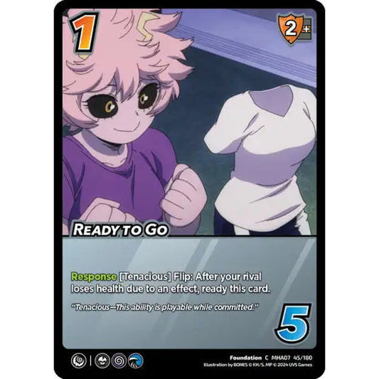 Ready to Go, 45/180, C, UniVersus, MHA07 Girl Power