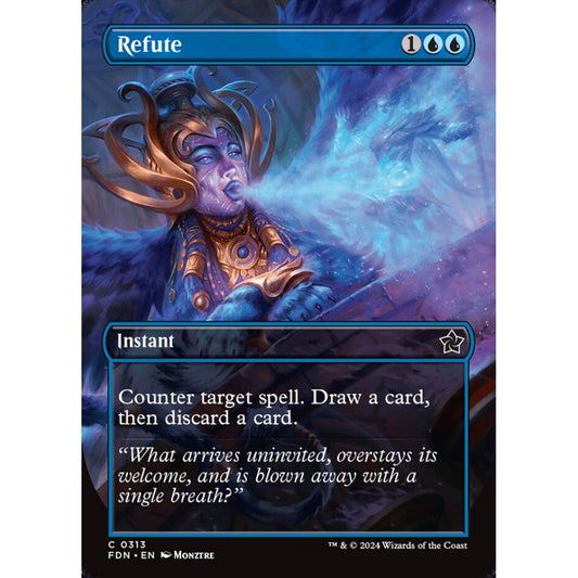 Refute, 313, common, Magic: The Gathering, Foundations