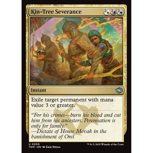 Kin-Tree Severance uncommon 200 Magic the Gathering Tarkir: Dragonstorm