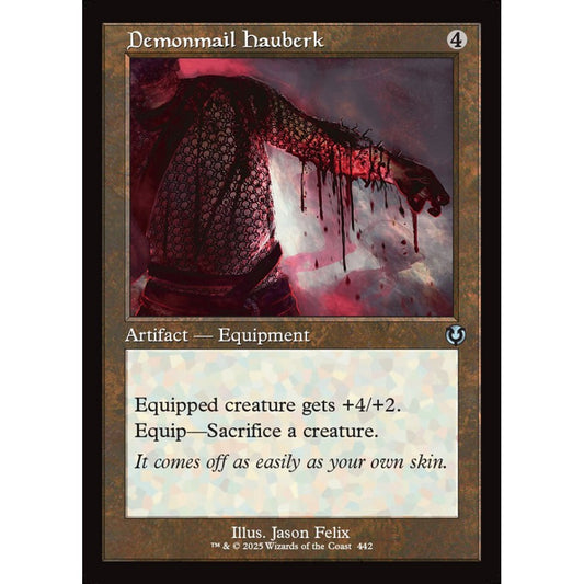 Demonmail Hauberk, 442, uncommon, Magic: The Gathering, Innistrad Remastered
