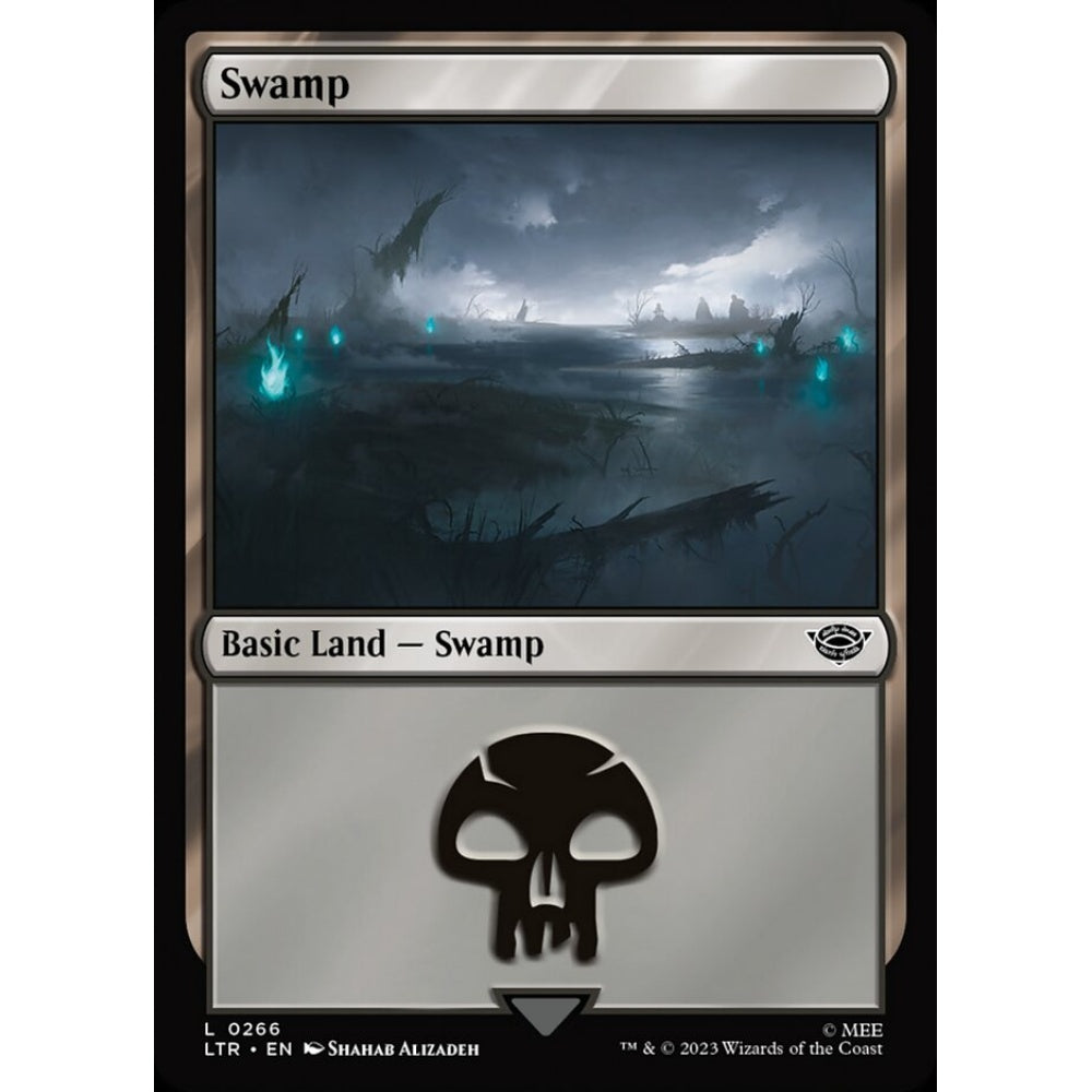Swamp, common, 266, Magic the Gathering, The Lord of the Rings: Tales of Middle-earth