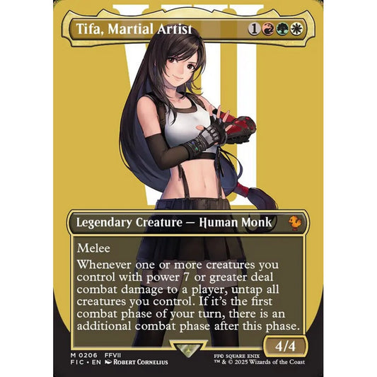 Tifa, Martial Artist mythic 206 Magic the Gathering Final Fantasy Commander