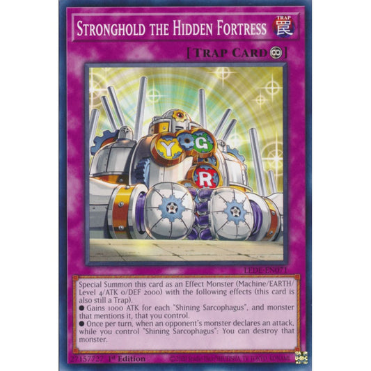 Stronghold the Hidden Fortress, LEDE-EN071, Common, Yu-Gi-Oh!, Legacy of Destruction